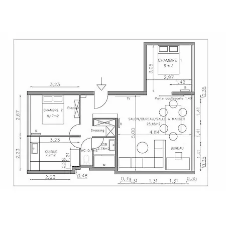 Design D'architecte Appartement Massy (Essonne)